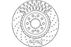 Front Brake Discs For Honda CIVIC Type R 15 Nbd1900