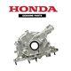 Genuine Honda Oil Pump For CIVIC Vti Sir Integra Type R Dc2 B16a B16b B18c B18c4