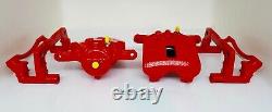 HONDA CIVIC ivtec, type s/i-cdti, idsi MK8 Front brake calipers with carriers RED