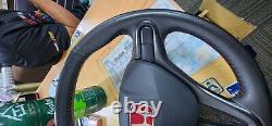 HONDA Civic FD2 Type R Genuine Leather Steering Wheel jdm rare