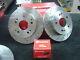 Honda CIVIC 2.0 Type R Fn2 Brake Discs Brembo Rear Cross Drilled Grooved & Pads
