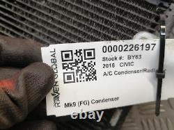 Honda CIVIC Ac Condenser Radiator 80110tv1e02 Mk9 2012-2017