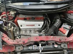 Honda CIVIC Type R 2.0 Vtec K20z4 Engine Conversion Integra 200 Bhp K Swap