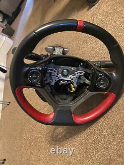 Honda CIVIC Type R Gt Fk2 Steering Wheel Red And Black Leather Good Condition
