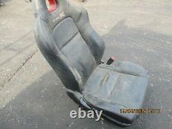 Honda CIVIC Type R Mk7 Osf Driver Side Front Black Leather Seat