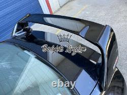 Honda Civic FD1 fd2 type r gloss black plastic spoiler wing mugen led bar gt