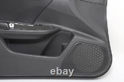 Honda Civic Sedan 16-19 EX Front Door Panel Left/Driver Black/black Leather, B02
