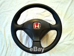 Honda Civic Type R EP3 JDM Leather Steering Wheel OEM SRS DC5 RSX CL7 EK3 EK9 SH