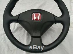 Honda Civic Type R EP3 JDM New Leather Steering Wheel SRS DC5 RSX CL7 EK3 EK9 OE