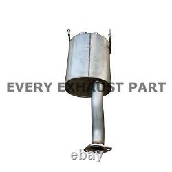 Honda Civic Type R EP3 T304 Stainless Steel Exhaust Back Box Large Bore