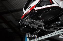 Honda Civic Type R FK8 Scorpion Resonated cat-back system Polished Daytona Trims