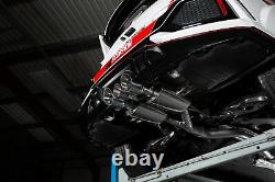 Honda Civic Type R FK8 Scorpion Resonated cat-back system Polished Indy trims