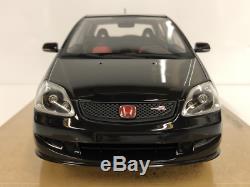 Honda Civic Type R ep3 Black 118 Resin Model Limited Edition DNA