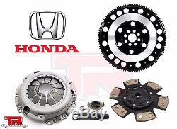 Honda Cover+top1 Racing Stage 2 Clutch Kit+chromoly Flywheel Rsx Type-s CIVIC Si