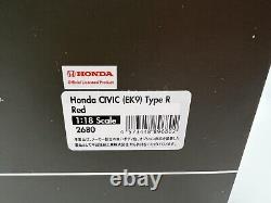 IGNITION MODEL 118 Honda Civic EK9 Type R Red