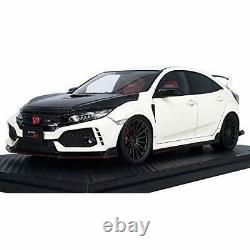 Ignition model 1/18 Honda CIVIC (FK8) Type R White IG1447 with Tracking NEW