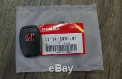 JDM Red H Type R Key Fob Case Back Cover FIT CIVIC ACCORD FA5 FG2 FB6 CRZ OEM