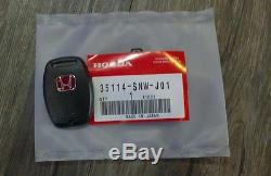 JDM Red H Type R Key Fob Case Back Cover HONDA CIVIC ACCORD FA5 FG2 FB6 CRZ OEM