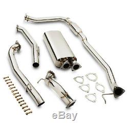 Japspeed 2.5 Stainless Catback Exhaust System For Honda CIVIC Fn2 2.0 Type R