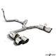 Japspeed 3 Stainless Cat Back Exhaust System For Honda CIVIC Fk2 2.0 Type R 15+