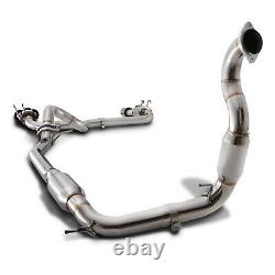 Japspeed 3 Stainless Cat Back Exhaust System For Honda CIVIC Fk2 2.0 Type R 15+