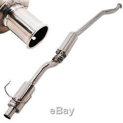 Japspeed Stainless Cat Back Exhaust System For Honda CIVIC Ep3 2.0 Type R 01-05