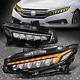 Led Drl+sequential Turn Signalfor 16-18 Honda CIVIC Type-r Headlight Headlamps