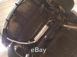 M2 Honda CIVIC Type-r Fn2 Stainless Steel Back Box Muffler Rear Exhaust Y3523