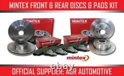 Mintex Front + Rear Discs And Pads For Honda CIVIC 1.6 Type-r (ek9) 1998-01