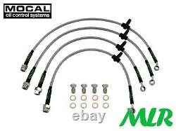 Mocal Honda CIVIC Type R 2.0 Ep3 Stainless Steel Braided Brake Lines Hoses Pipes