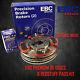 NEW EBC 260mm FRONT BRAKE DISCS AND REDSTUFF PADS KIT OE QUALITY KIT15059