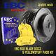NEW EBC 262mm FRONT BSD PERFORMANCE DISCS AND YELLOWSTUFF PADS KIT PD18KF063