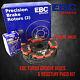 NEW EBC 282mm FRONT TURBO GROOVE GD DISCS AND REDSTUFF PADS KIT PD12KF151
