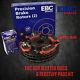 NEW EBC 300mm FRONT USR SLOTTED BRAKE DISCS AND REDSTUFF PADS KIT PD07KF117