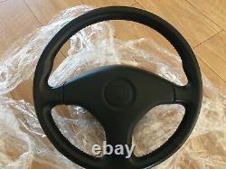 OEM HONDA CIVIC 1996-2002 EK JDM SIR VTI TYPE-R leather steering wheel rare