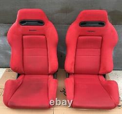 Oem Recaro Sr3 Seats Red Jdm Honda Integra Dc2 CIVIC Ek9 Type R Acura Gsr