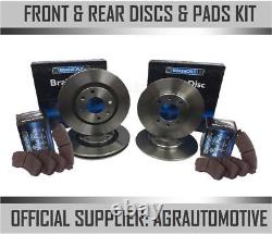 Oem Spec Front + Rear Discs And Pads For Honda CIVIC 1.8 (fk) 2006-12