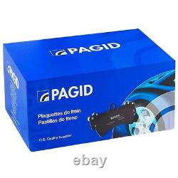 Pagid Front Brake Kit (2x Disc 1x Pad Set) HONDA FR-V SE 1.7 Petrol 11.04