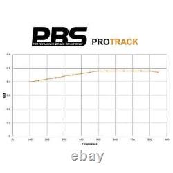 Pbs Protrack Rear Brake Pads For Honda CIVIC Aerodeck 1.8 (mc2) 98-01