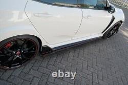 Racing Side Skirts Diffusers Splitters Maxton Design for Honda Civic Mk10 Type-R