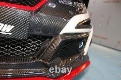 Real Carbon Fiber front canard fit Honda 2015 Civic Type-R FK2
