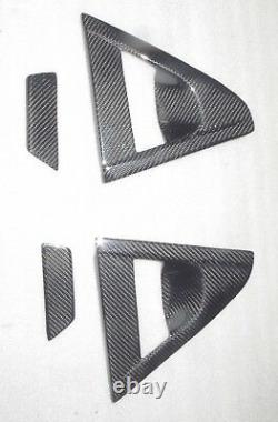 Real Carbon Fiber rear door handle cover fit Honda 2015 Civic Type-R FK2