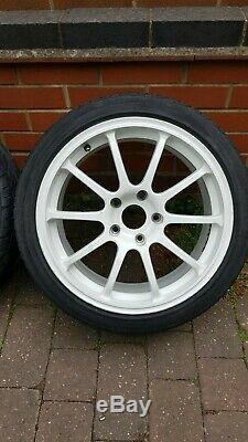 Rota force 17 alloy wheels Civic Type r 5x114.3 Honda Fitment ET48