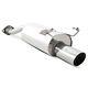 Scorpion Rear Silencer Only (Tuner) for Honda Civic Type R EP3 (2001 05)