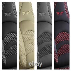 Seat cover completely suitable for Honda Civic in black grey pilot 3.1