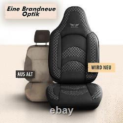 Seat cover completely suitable for Honda Civic in black grey pilot 3.1