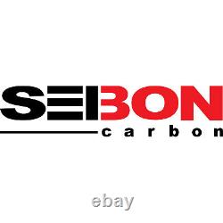 Seibon Carbon Fibre Front Splitter CV Style fits Honda Civic Type R FK8