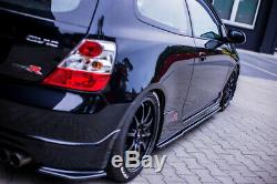 Side Skirts Add-on Diffusers Honda CIVIC Ep3 (mk7) Type-r/s Facelift (2004-2006)