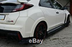 Side Skirts Add-on Diffusers Honda CIVIC Mk9 Type R (fk2) (2015-up)
