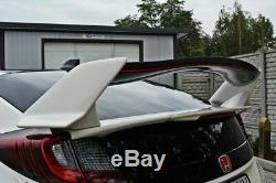 Spoiler Extension/cap/wing Ver. 1 Honda CIVIC Mk9 Type R (fk2) (2015-up)